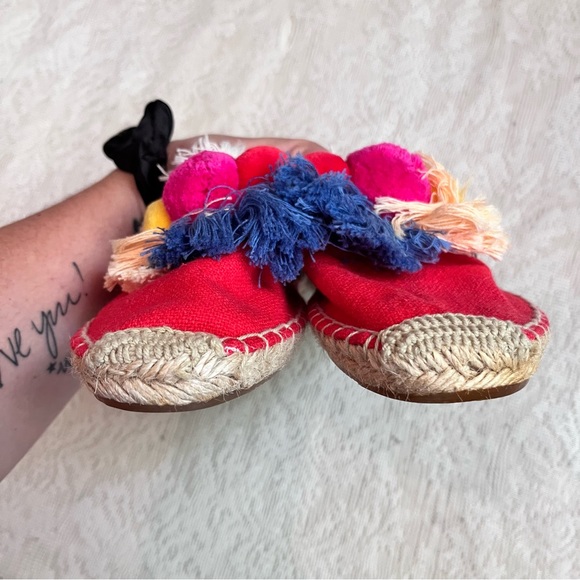 Anthropologie Soludos Pom Pom jute mules - Picture 4 of 10